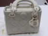 Christian Dior Calfskin Latte Cannage Diamond Quilted Mini Lady Bag (Laredo, TX) - 3