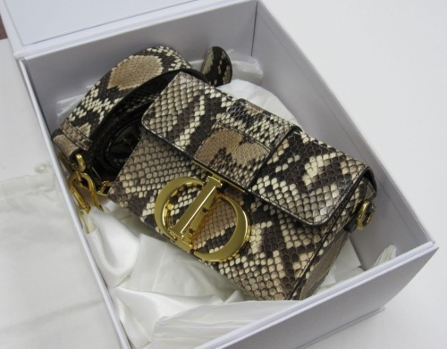 Christian Dior 30 Montaigne Python Bag (Laredo, TX)