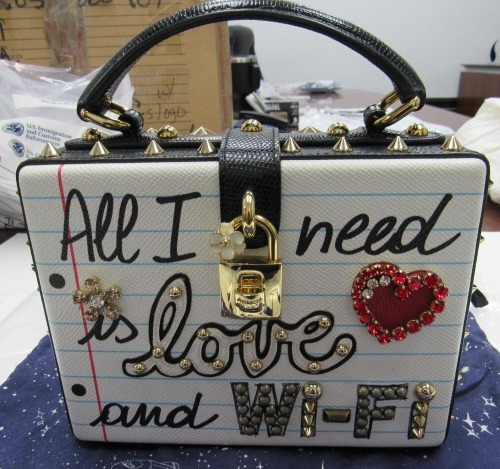 Dolce & Gabbana All I Need is Love & Wi-Fi Box Bag (Laredo, TX)