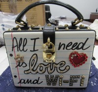 Dolce & Gabbana All I Need is Love & Wi-Fi Box Bag (Laredo, TX)