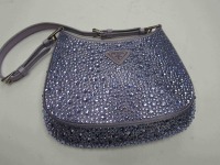 Prada Cleo Rhinestone Bag with Lilac Trim (Laredo, TX)