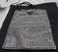 Prada Satin Handbag with Crystals (Laredo, TX)