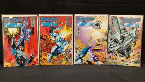 Terminator, Robocop, & Robocop vs. Terminator Comics