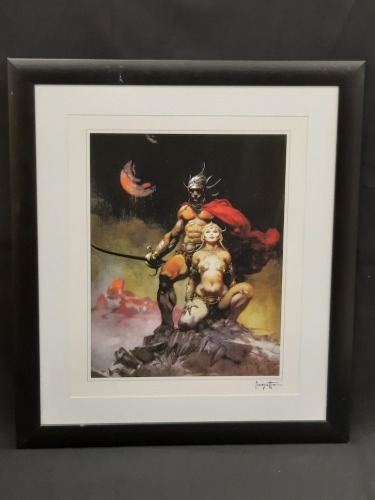 Frank Frazetta Swords of Mars Print