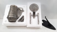 Star Trek 25th Anniversary Stein & U.S.S. Enterprise NCC-1701 Model