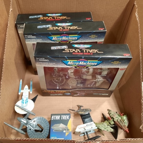 Star Trek Micro Machines & More Ship Models