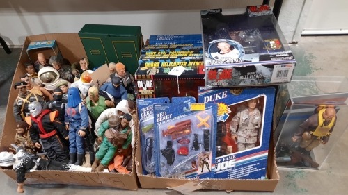 (2) Ctns GI Joe Action Figures & More