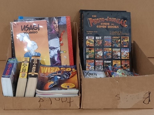 (2) Ctns Books & Comics Assorted