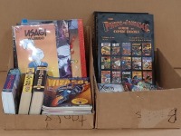 (2) Ctns Books & Comics Assorted