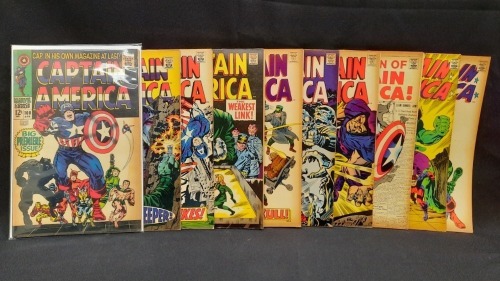 Marvel Captain America Comics