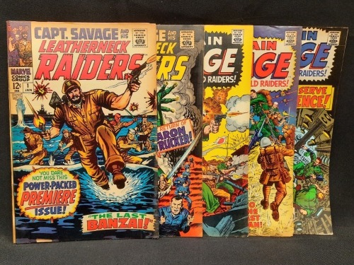 Marvel Captain Savage Comics