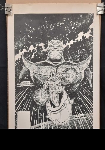 Comic Book Cover Art, Signed