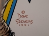 Dave Stevens Rocketeer Illustration, Signed - 4