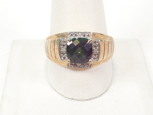 10K Gold and Topaz Ring