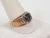 10K Gold and Topaz Ring - 3