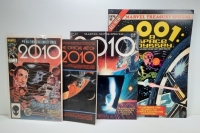 (4) 2010 & (1) 2001 A Space Odyssey Comics & Art