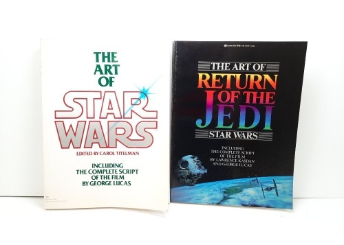 (2) The Art of Star Wars Books
