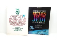 (2) The Art of Star Wars Books