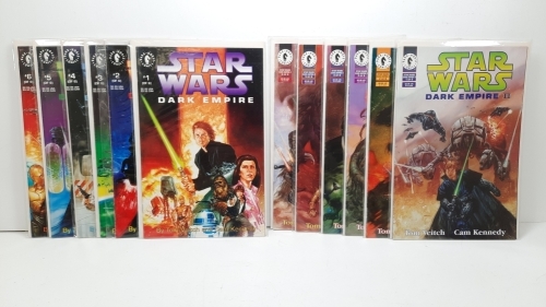 Star Wars Dark Empire & Dark Empire II Comics