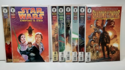 Star Wars Shadows Of The Empire & Empire's End Comics