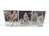 Star Wars Galaxy Assorted Topps Trading Cards