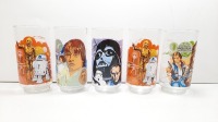 (5) Vintage 1977 Star Wars Burger King Coca-Cola Glasses