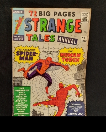 Marvel Strange Tales Annual Comic Vol 1. No. 2 1963