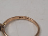 14K Gold and Diamond Ring - 5