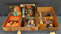 (2) Ctns Assorted Star Trek Books