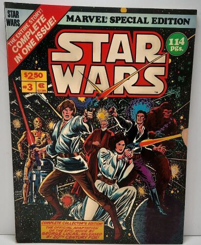 Marvel Special Edition Star Wars #3 1978 Comic