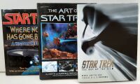 (3) Star Trek Art Hardbacks