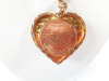 14K Gold Heart Coin Pendant Necklace - 3