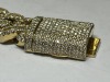 14K Yellow Gold and Natural Diamond Cuban Link Bracelet (Pompano Beach, FL) - 9