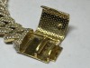 14K Yellow Gold and Natural Diamond Cuban Link Bracelet (Pompano Beach, FL) - 10