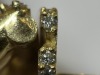 A 14K Yellow Gold and Natural Diamond Cuban Link Necklace (Pompano Beach, FL) - 12