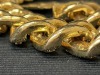 14K Yellow Gold and Natural Diamond Cuban Link Necklace (Pompano Beach, FL) - 3