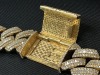 14K Yellow Gold and Natural Diamond Cuban Link Necklace (Pompano Beach, FL) - 10
