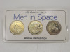 (7) Danbury Mint "Men in Space" Special Mint Edition Commemorative Coins - 2