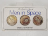 (7) Danbury Mint "Men in Space" Special Mint Edition Commemorative Coins - 4
