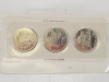 (7) Danbury Mint "Men in Space" Special Mint Edition Commemorative Coins - 13