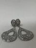 18K Gold & Diamond Earrings (Dayton, NJ) - 2