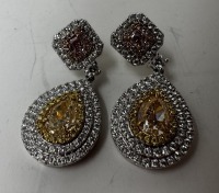 18K Gold & Diamond Earrings (Dayton, NJ)