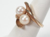 14K Gold Pearl Ring - 2
