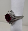 Platinum Ruby & Diamond Ring (Dayton, NJ) - 5