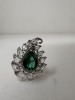 18K Gold, Diamond & Emerald Ring (Dayton, NJ) - 2