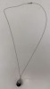 14K Gold Cultured Pearl & Diamond Pendant (Dayton, NJ) - 2