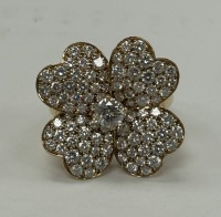 18K Gold Van Cleef & Arpels Diamond Ring (Dayton, NJ)