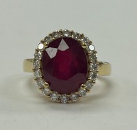 14K Gold Ruby & Diamond (Dayton, NJ)