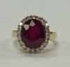 14K Gold Ruby & Diamond (Dayton, NJ)