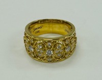 18K Simon G. Gold & Diamond Ring (Dayton, NJ)